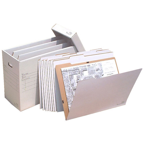 2-Pack Bundle - VFile25 with 10 VFolder25&#39;s (Up to 18&quot;x24&quot;) ES6137