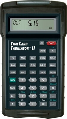 Calculated Industries TimeCard Tabulator II 9530 ES193