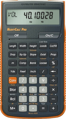 Calculated Industries HeavyCalc Pro 4325 ES23