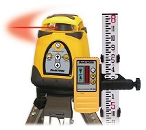 David White AutoLaser 3110-GR Exterior Single-Slope Rotary Laser Complete Package (48-3110GR-2) ES1559