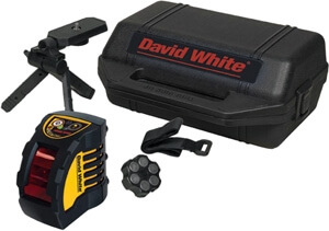 David White Indoor Outdoor Laser Cross Level Self-Leveling 48-M2XT ES2197