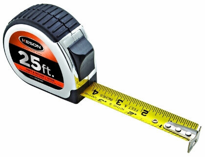 Keson PowerGlide Stainless Steel Pocket Tape PG181025SS ES2370