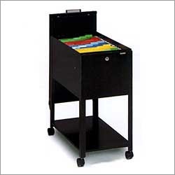 Mayline Letter Size Mobilizer with File and Lid 9P610