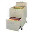 Mayline 9P621 Legal Size Mobilizer (File with Lid and Drawer) ES1349