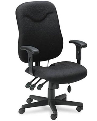 Mayline Comfort Series Executive Posture Office Chair Model 9414AG ES1373