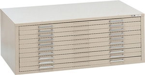 Mayline C-File 10-Drawer Flat File with Dust Covers for 24" x 36" Sheets - Model 7977D ES1867