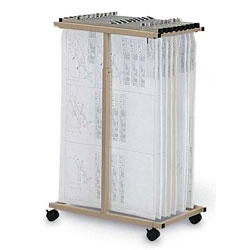Mayline Expandable Mobile Plan Center Model 9429 ES609