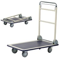 Wesco Small Telescoping  Handle Platform Truck 272262 ES2221