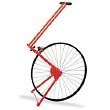 ES1028 - Rolatape 623 Series Measuring Wheel (With Stand) - Professional Series (23" Diameter)