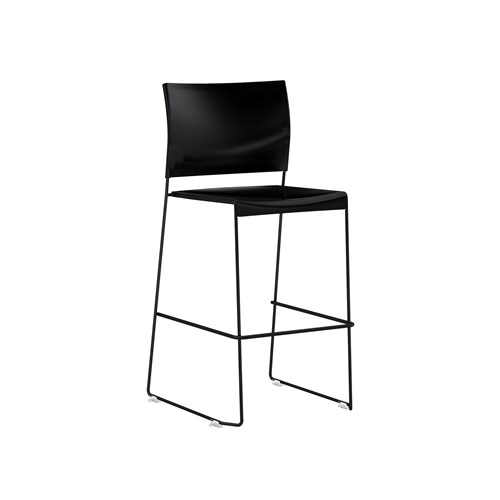  Safco Currant Bistro Height Stack Chair - Set of 2 - (3 Colors Available)