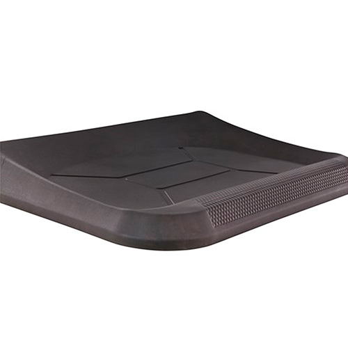 Photograph of Safco Contoured Anti-Fatigue Mat - 2127BL Safco Contoured Anti-Fatigue Mat - 2127BL elevated surface points allow for ease of movement, shifting of positions and stretching to help further reduce fatigue from standing.