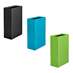 Safco Mixx Recycling Center - Rectangular Receptacle - 29 Gallons - (3 Colors Available) ET11254