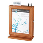 Safco Customizable Wood Suggestion Box, Cherry - 4236CY ET11452