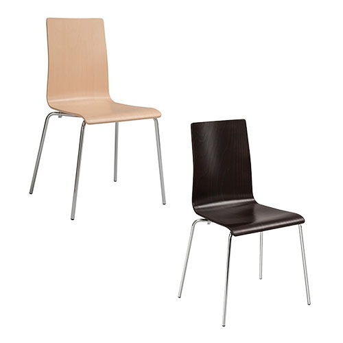  Safco Bosk Stack Chair (Qty. 2) - (2 Colors Available) 4298