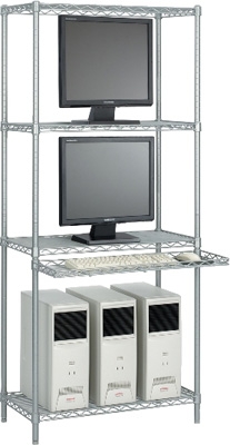 Safco 30"W Wire LAN Management System 5230SL ES1150