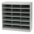 Safco EZ Stor Steel Project Organizer 18 Compartment 9264GR (Gray) ES2208