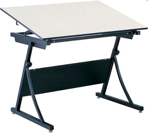 Safco PlanMaster Height-Adjustable 60 Drafting Table (3957 and 3948) ES2687 3957 3948