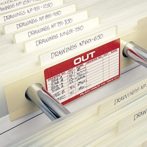 Safco Index/Out Guides for MasterFile2 6554 ES397