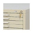 Safco Lock Kit 4983 (Use with 10-Drawer Cabinet 4986 ONLY) ES575