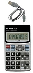 Victor Calculator 825 USB Mobile Keypad/Handheld Calculator ES1581