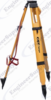 CST/berger Quick Clamp Wood/Fiberglass Tripod 60-WDF20-B