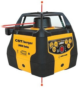 CST/berger LaserMark Electronic Self-Leveling Horizontal Vertical Rotary Laser with Down Plumb 57-LM800DPI ES2633