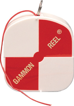 6 Foot White-Orange Gammon Reel 812450 ES1392