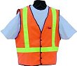 ES1660 - Seco 8072 Series Fluorescent Polyester Safety Vest