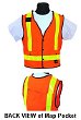 ES1741 - Seco 8274 Series Surveyors Utility Vest with Map Pocket on Back