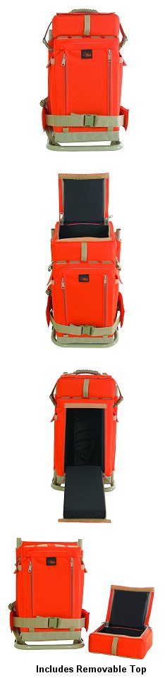 Seco Front Loading Aluminum Frame Total Station Field Case 8122-00-ORG ES2502