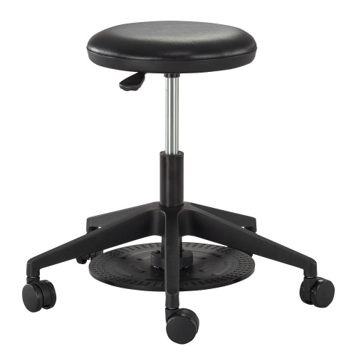 Safco Foot Pedal Lab Stool - 3437BL