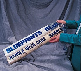 Rain Cover/Local Delivery Blueprint Bags RCD44 ES1097