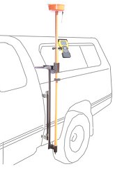 Seco Truck Bed GPS Pole Transporter PT-100 ES1399