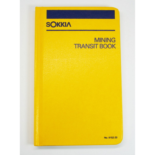 Sokkia Mining Transit Book 815220 ES1253