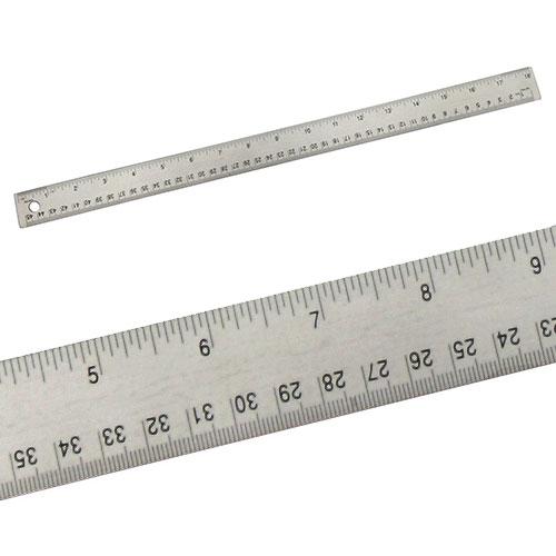 Alumicolor 8018 Stainless Steel Ruler 18in