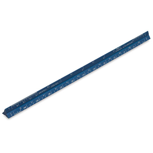 6.75 x 0.75 Architect Ruler - Item #700A 