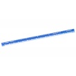 Alumicolor - Aluminum Triangular Engineer Scale - 6 inch - Blue (3210-5) ES8109