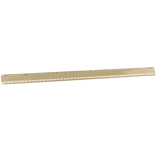 Alumicolor - 18&quot; Non-Slip 2-Bevel Ruler - (4 Colors Available) - Promo