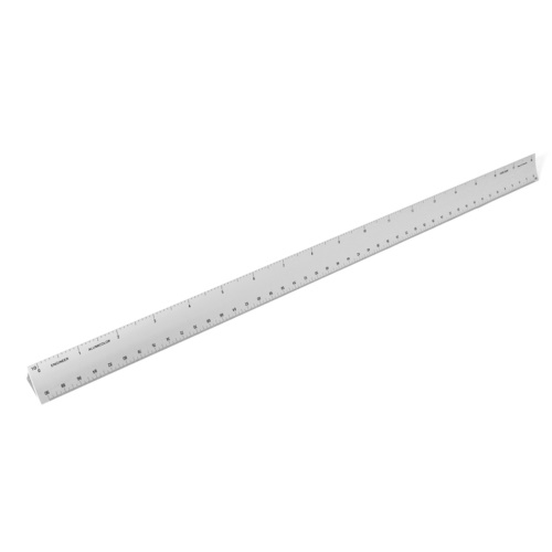 Alumicolor 18&quot; Engineer Hollow Scale, Silver - 3240-1S - Promo