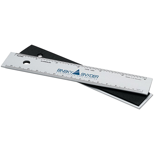  Alumicolor - 24&quot; Non-Slip Straight Edge Aluminum Ruler - (2 Colors Available) - Promo