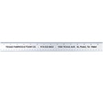 Alumicolor - 24" Straight Edge Aluminum Ruler with Center-Finding Back, Silver - 1594-1-Promo ET15419-Promo