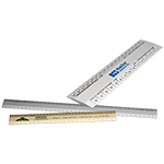 Alumicolor - 12" Joist/Truss 4-Bevel Architect Scale (1,1/2), Silver - 3108-1-Promo ET15467-Promo