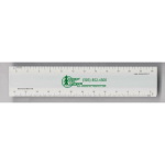 Alumicolor 6" L2R 4-Bevel Architect Scale, Silver - 3135-1-Promo ET15472-Promo