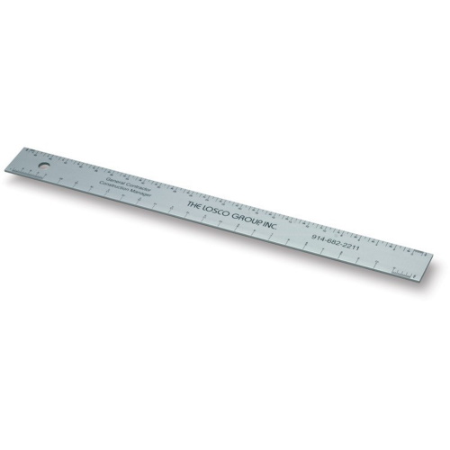 Alumicolor 12&quot; Architect Straight Edge Scale - (2 Colors Available)