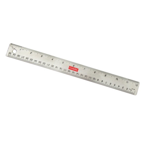 Alumicolor 12&quot; Flexible Stainless Steel Ruler - 8012 - Promo