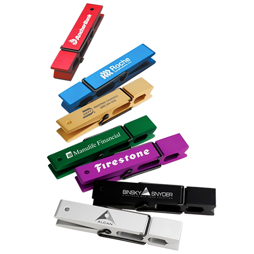  Alumicolor - Aluminum Giant Message Clip - (7 Colors Available) - Promo