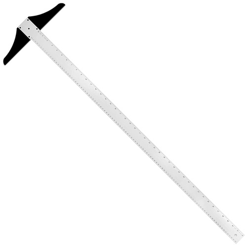  Alumicolor 42" Professional Aluminum T‑Square, Silver - 2175