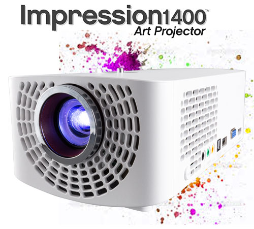 artograph impression1400 digital art projector 225 810 engineersupply