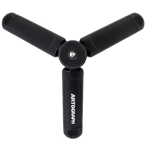 Artograph Mini Tripod Tabletop Stand for Digital Projectors and Camera - Black - 25005