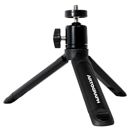 Artograph Mini Tripod Tabletop Stand for Digital Projectors and Camera - Black - 25005